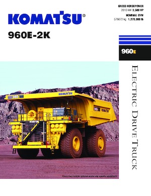 Tombereaux Rigides Komatsu 960E-2K