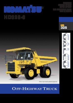 Tombereaux Rigides Komatsu HD325-6