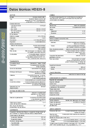 Tombereaux Rigides Komatsu HD325-8E0