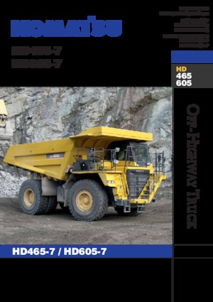 Tombereaux Rigides Komatsu HD465-7