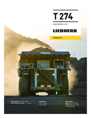 Tombereaux Rigides Liebherr T 274