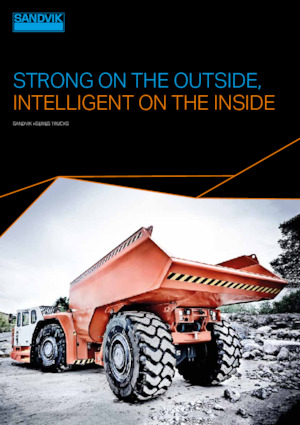 Tombereaux articulés Sandvik TH663i