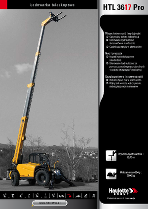 Chariot Élévateur Télescopique Haulotte HTL3617