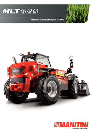 Chariot Élévateur Télescopique Manitou MLT 629 24