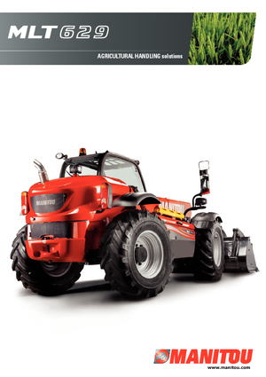 Chariot Élévateur Télescopique Manitou MLT 629 24