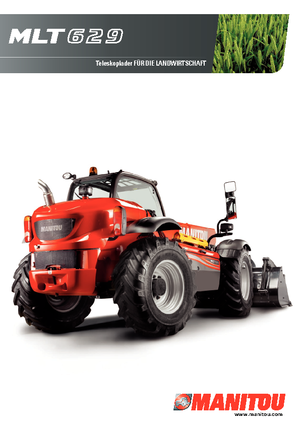 Chariot Élévateur Télescopique Manitou MLT 629 24