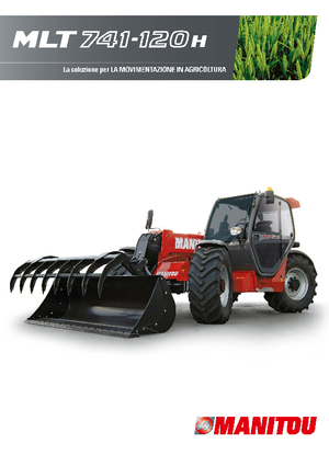 Chariot Élévateur Télescopique Manitou MLT 741-120 H LSU