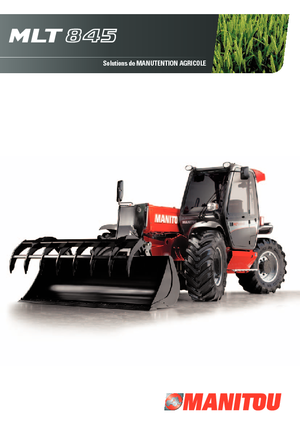 Chariot Élévateur Télescopique Manitou MLT 845-120 LSU