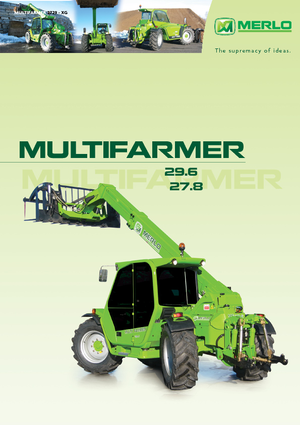 Chariot Élévateur Télescopique Merlo Multifarmer 29.6