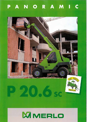 Chariot Élévateur Télescopique Merlo P 20.6 SC