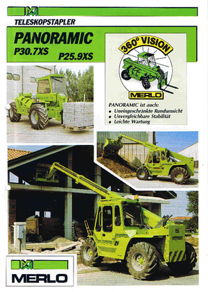 Chariot Élévateur Télescopique Merlo P 30.7 XS