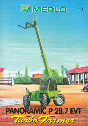 Chariot Élévateur Télescopique Merlo P 28.7 EVT