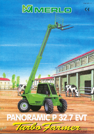 Chariot Élévateur Télescopique Merlo P 32.7 EVT