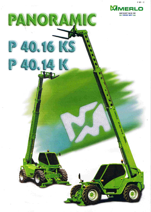 Chariot Élévateur Télescopique Merlo P 40.14 K