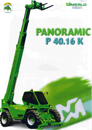 Chariot Élévateur Télescopique Merlo P 40.16 K