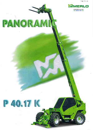 Chariot Élévateur Télescopique Merlo P 40.17 K