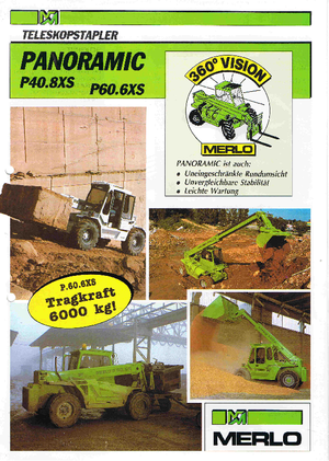 Chariot Élévateur Télescopique Merlo P 60.6 XS