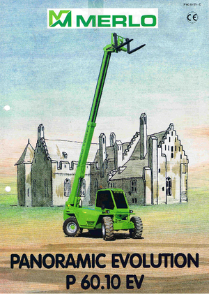 Chariot Élévateur Télescopique Merlo P 60.10 EV