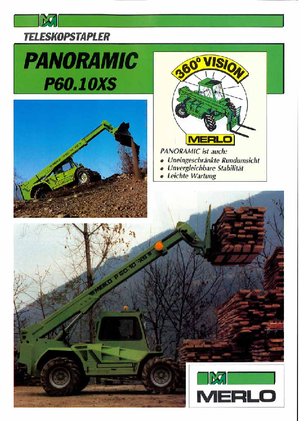 Chariot Élévateur Télescopique Merlo P 60.10 XS