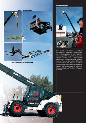 Chariot Élévateur Télescopique Bobcat T 40170