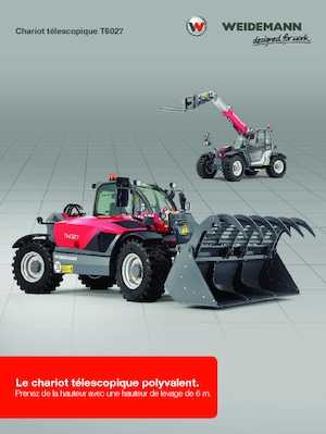Chariot Élévateur Télescopique Weidemann T6027