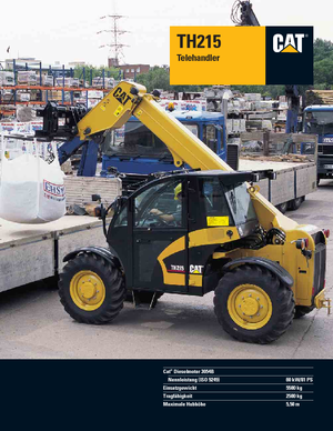 Chariot Élévateur Télescopique Caterpillar TH215