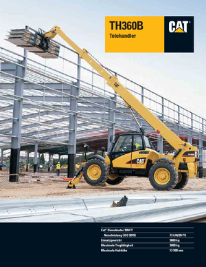 Chariot Élévateur Télescopique Caterpillar TH360B