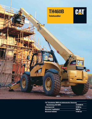 Chariot Élévateur Télescopique Caterpillar TH 460 B