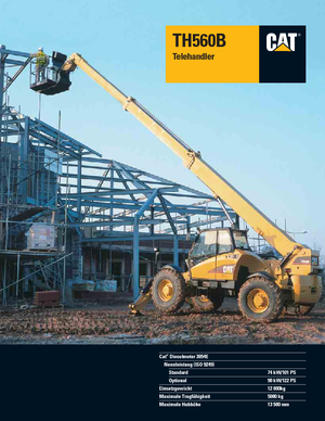 Chariot Élévateur Télescopique Caterpillar TH 560 B