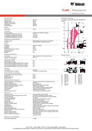 Chariot Élévateur Télescopique Bobcat TL 360
