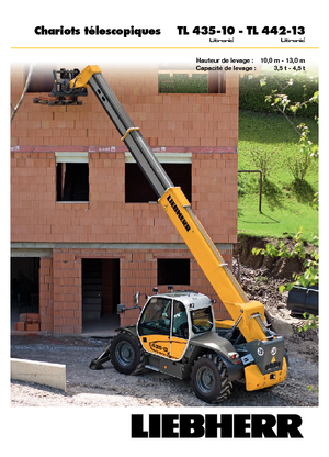 Chariot Élévateur Télescopique Liebherr TL 442-13