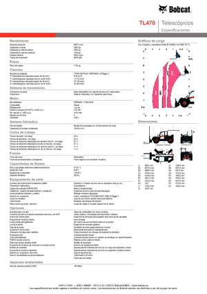 Chariot Élévateur Télescopique Bobcat TL 470