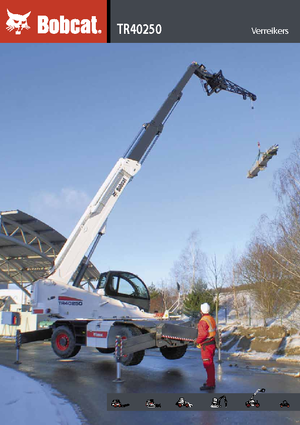 Chariot Élévateur avec châssis tounant Bobcat TR40250