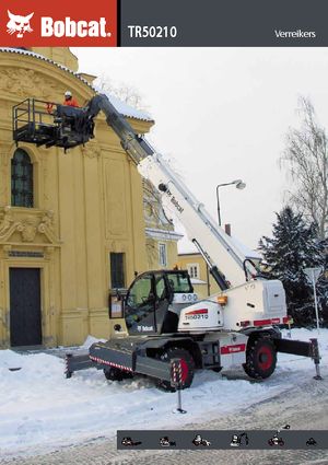 Chariot Élévateur avec châssis tounant Bobcat TR50210