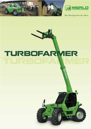 Chariot Élévateur Télescopique Merlo Turbofarmer P 41.7