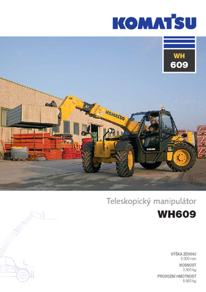 Chariot Élévateur Télescopique Komatsu WH609