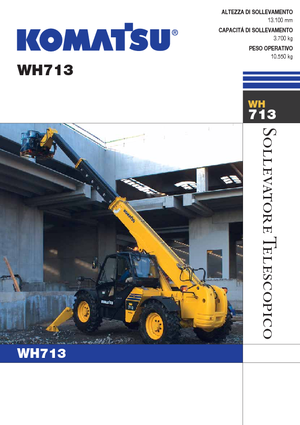 Chariot Élévateur Télescopique Komatsu WH713