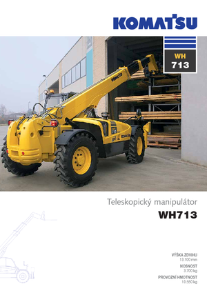 Chariot Élévateur Télescopique Komatsu WH713