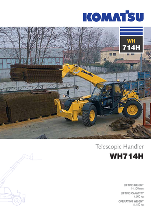 Chariot Élévateur Télescopique Komatsu WH714H