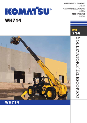Chariot Élévateur Télescopique Komatsu WH714