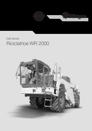 Recycleur route froid Wirtgen WR 2000