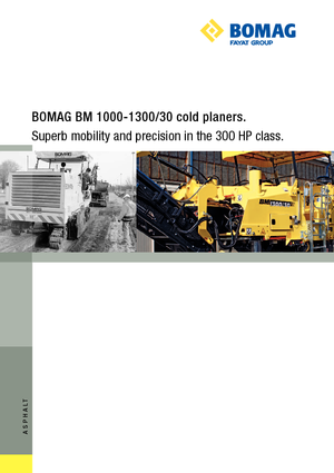 Découpeuse de chaussée Bomag BM 1300/30