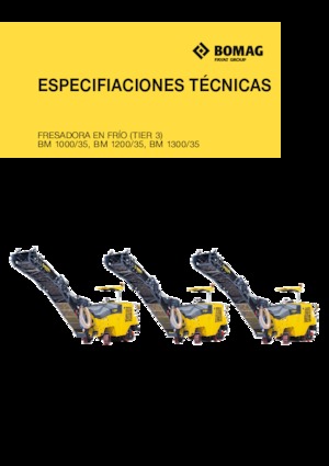Découpeuse de chaussée Bomag BM 1000/35