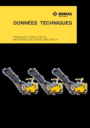 Découpeuse de chaussée Bomag BM 1000/35