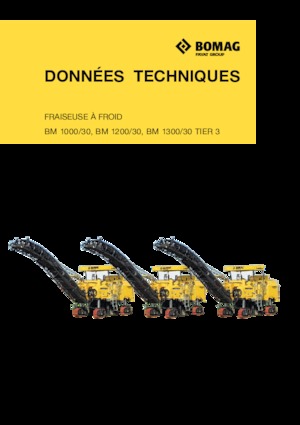 Découpeuse de chaussée Bomag BM 1000/30