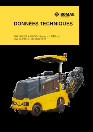Découpeuse de chaussée Bomag BM 500/15-2