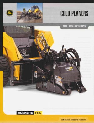 Découpeuse de chaussée John Deere Construction CP18