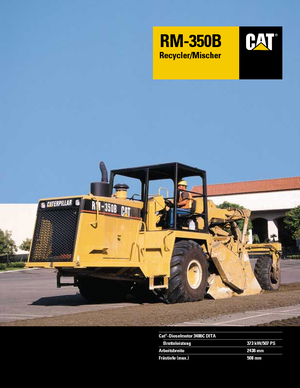 Recycleur route froid Caterpillar RM 350 B