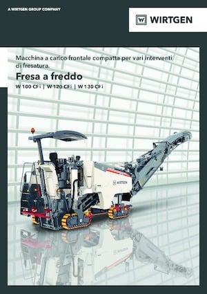 Découpeuse de chaussée Wirtgen W 100 CFi