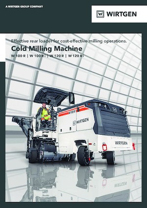 Découpeuse de chaussée Wirtgen W 100 Ri